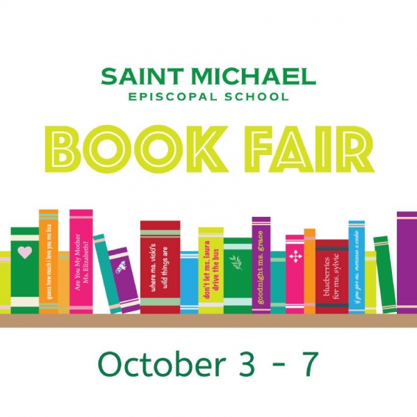 Scholastic Book Fair, October 3 - 7 